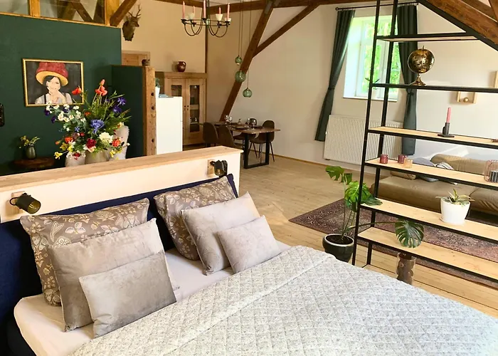 Stilvoll Eingerichtetes In Historischem Bauernhaus, Voll Ausgestattet Inmitten Der Auf 75 Qm Вальдсхут-Тинген